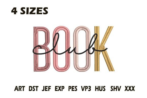 Charming Book Club Embroidery Design Review