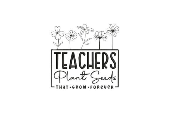 Flower Teachers: A Whimsical Embroidery Delight