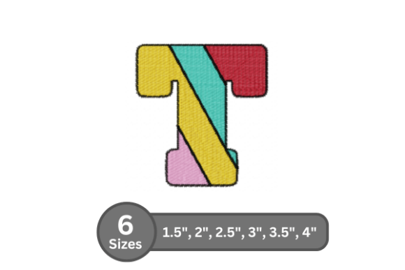 Review of Candy Stripe Alphabet - T for Business