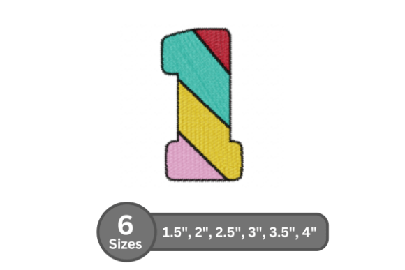 Reviewing Candy Stripe Number -1 for Gift Embroidery