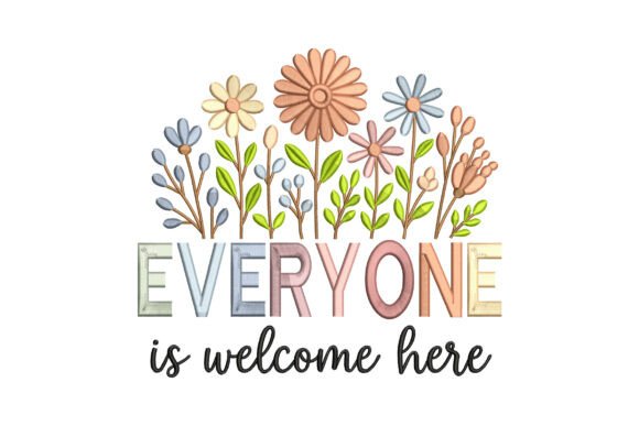 Welcome Everyone with Floral Elegance